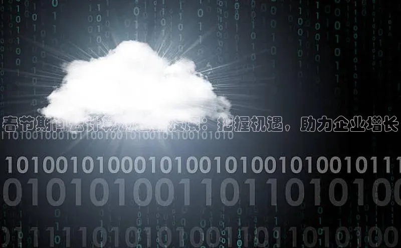 意昂4招商神思电子春节期间云计算的蓬勃发展：把握机遇，助力企业增长