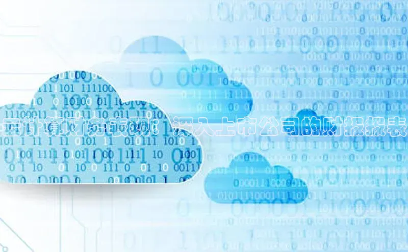 EON体育4登录百度教育云计算财务表现：深入上市公司的财报报表