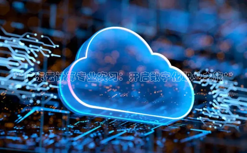 EON4代理百度取证**广东云计算专业实习：开启数字化职业之旅**